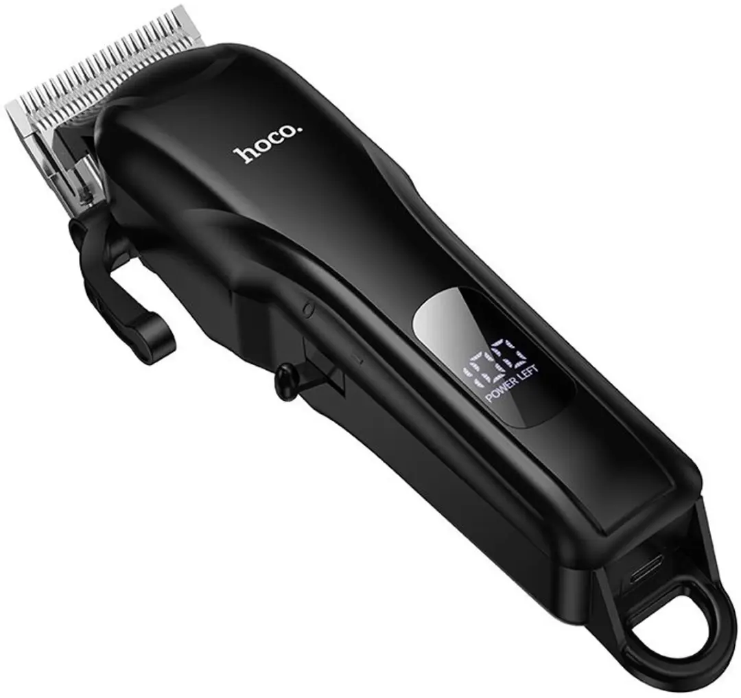 Hoco Classic HP24 Tondeuse - Draadloos - 200 min - 4 Opzetkammen - Zwart
