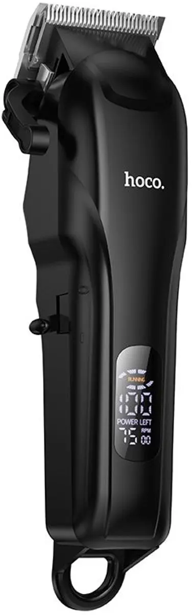 Hoco Classic HP24 Tondeuse - Draadloos - 200 min - 4 Opzetkammen - Zwart