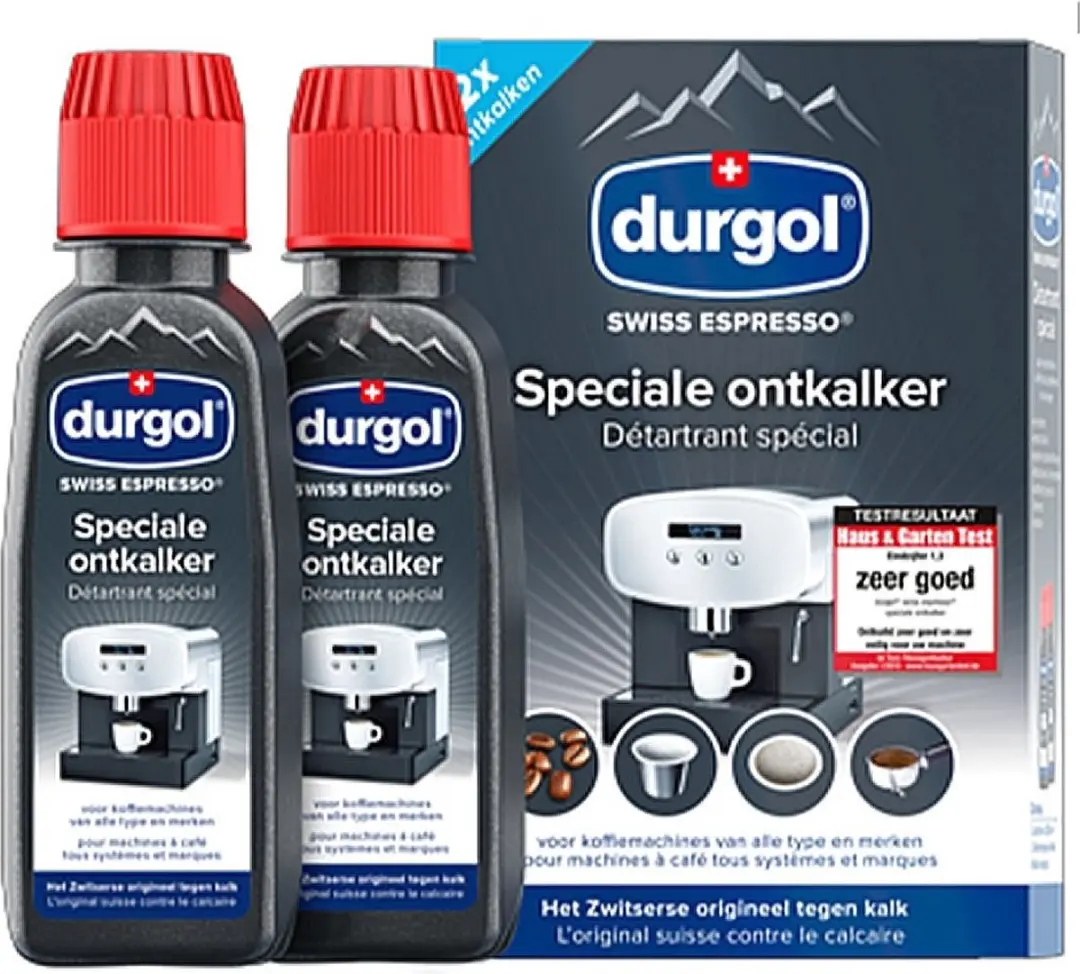 Durgol Swiss Espresso Ontkalker 250ml - 2 Stuks