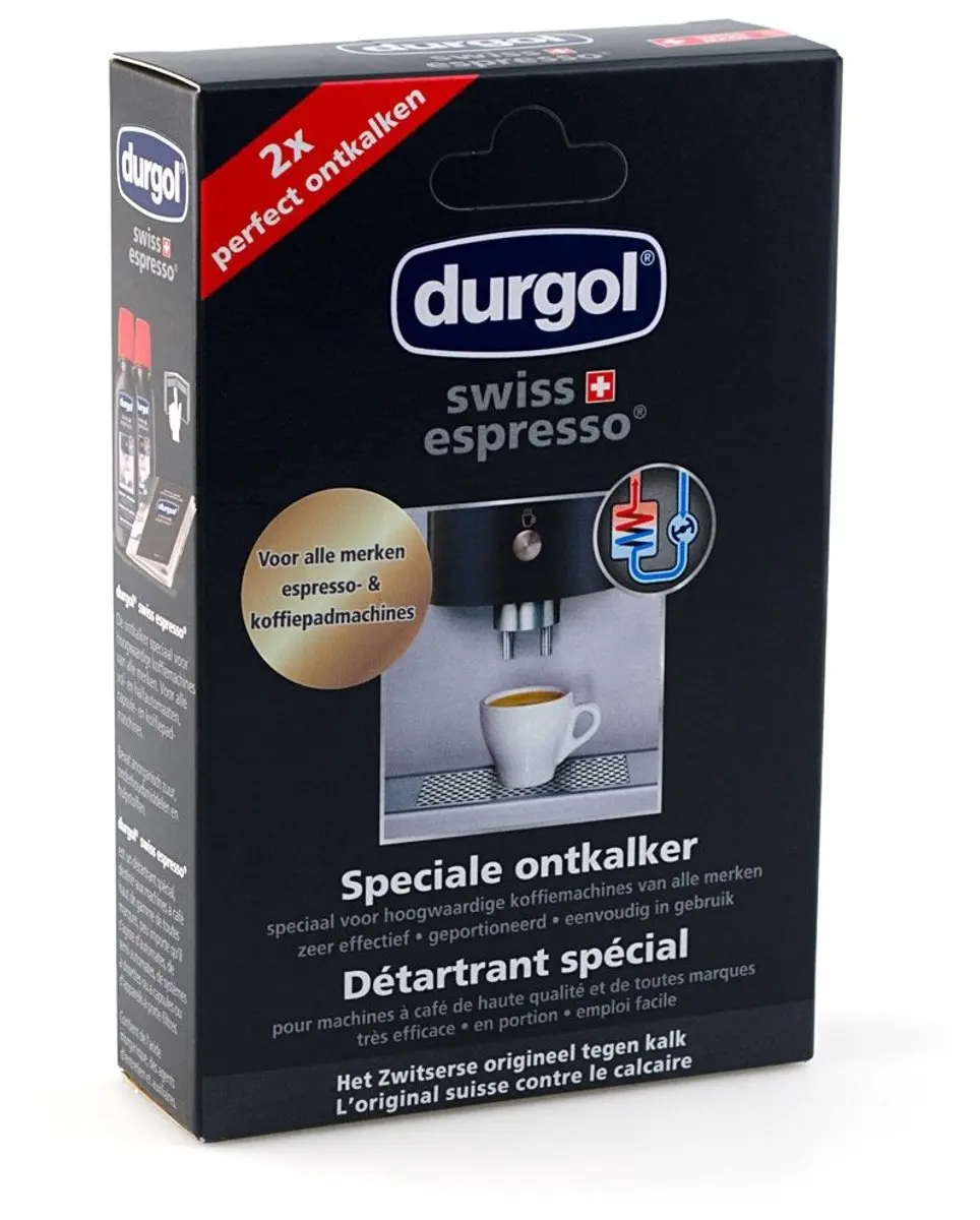 Durgol Swiss Espresso Ontkalker 250ml - 2 Stuks - afbeelding 6 van 6