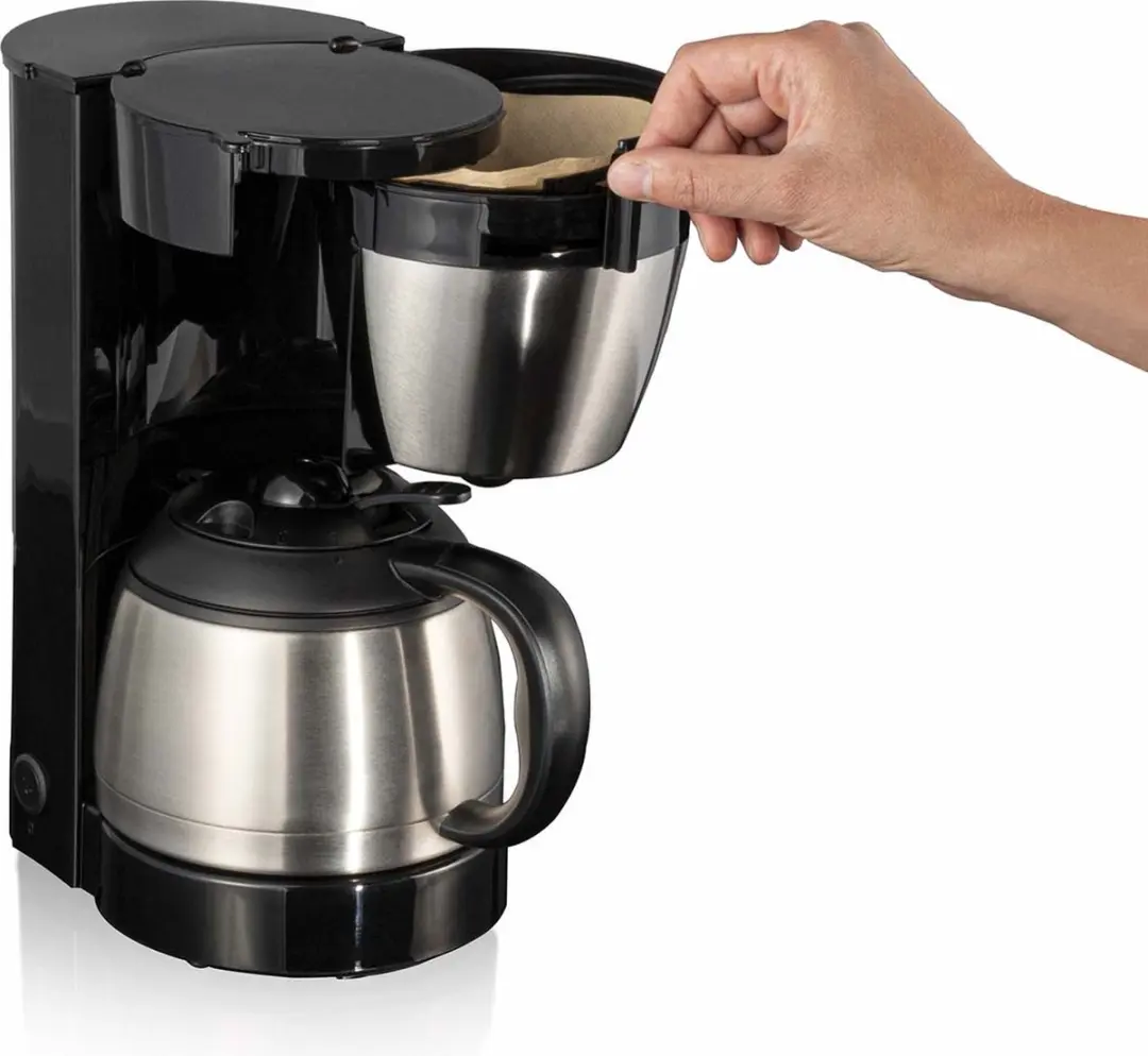 Cloer 5009 Koffiezetapparaat 8 Koppen - 1.25L - Zwart/RVS