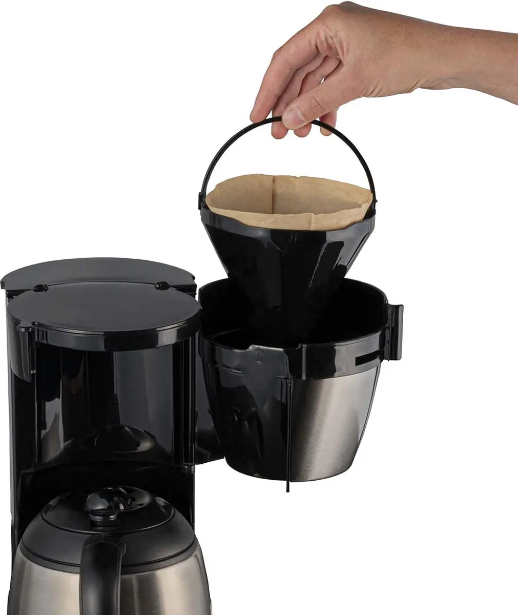 Cloer 5009 Koffiezetapparaat 8 Koppen - 1.25L - Zwart/RVS
