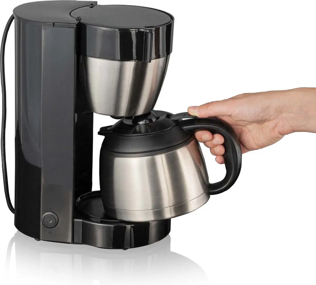 Cloer 5009 Koffiezetapparaat 8 Koppen - 1.25L - Zwart/RVS