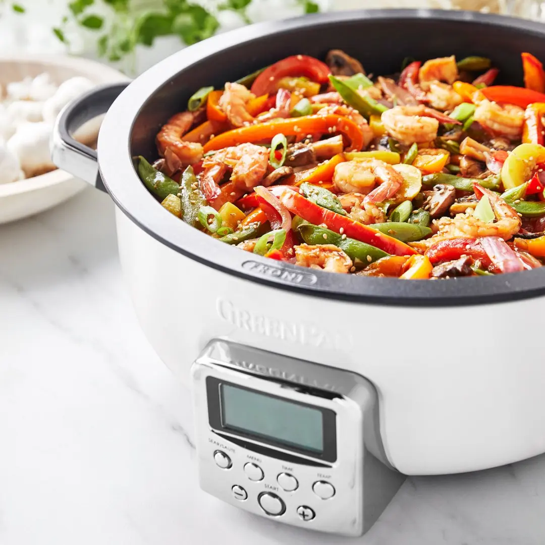 GreenPan Elite Omnicooker CC005289-001 - 5.6L - 2200W - Cream