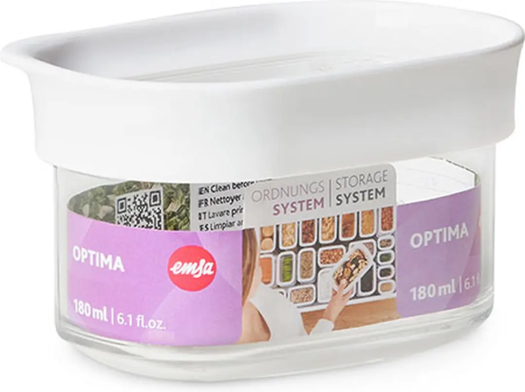 Emsa Optima Rechthoekige Container 0,18L - N1141400