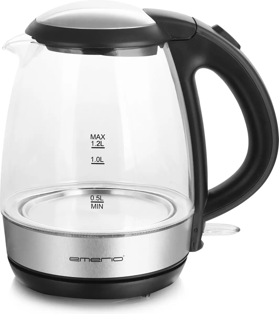 Emerio WK-125145 Waterkoker Glas 1,2L - 2200W