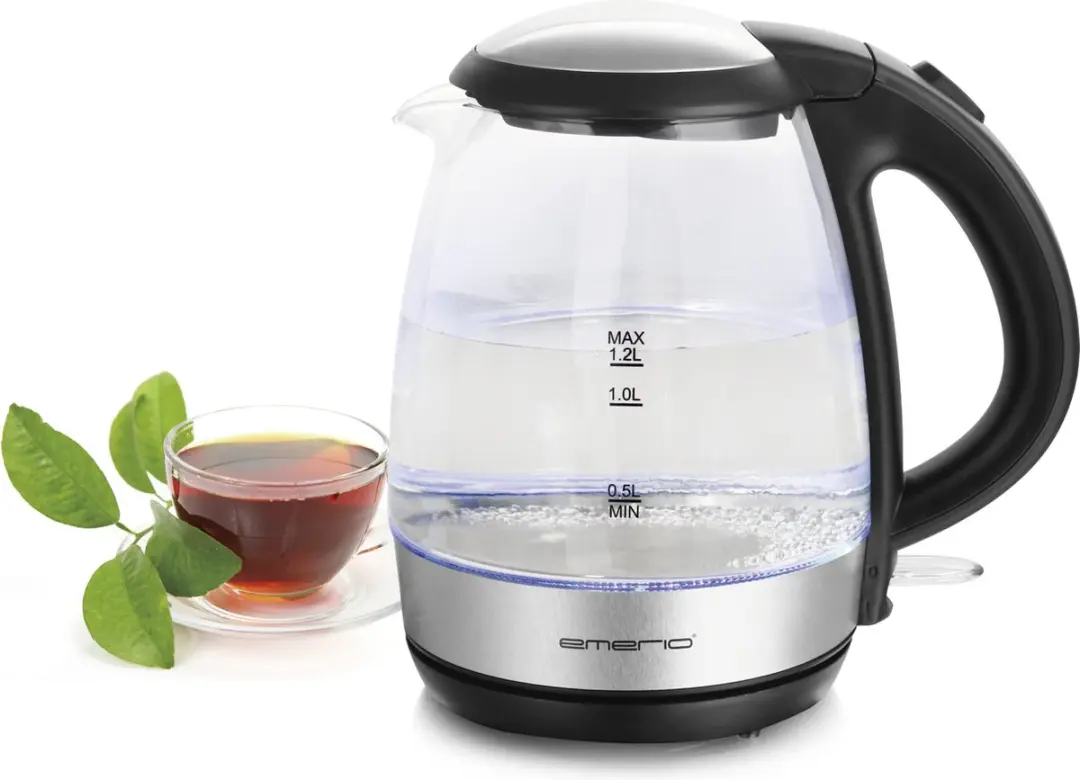Emerio WK-125145 Waterkoker Glas 1,2L