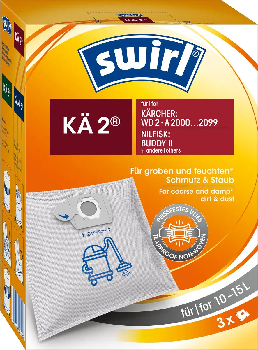 Swirl KÄ2 Stofzuigerzakken