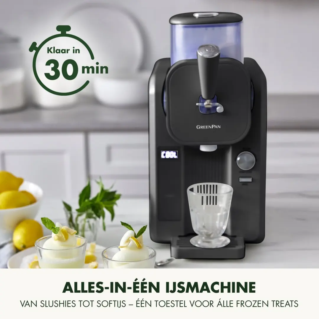 GreenPan Frost CC010400-001 IJsmachine - 1.8L - Grijs