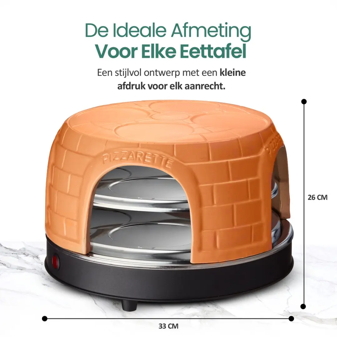 Emerio Pizzarette Origineel PO-116124.1 - 1500W
