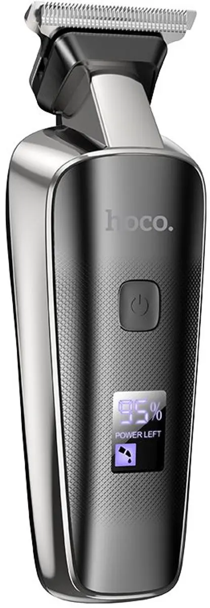 Hoco HP23 Classic Tondeuse - Draadloos - 90 min - Zwart