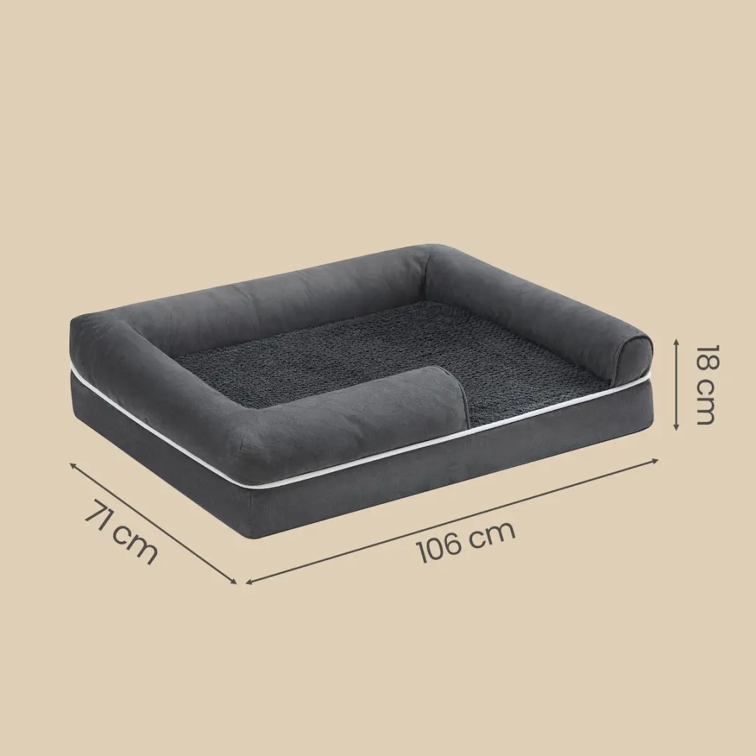 Songmics Orthopedisch Hondenbed - Zachte vulling