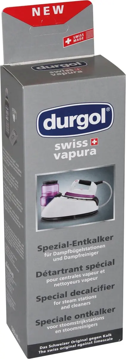Durgol Swiss Vapura Ontkalker - Strijkijzer - 1 Stuk