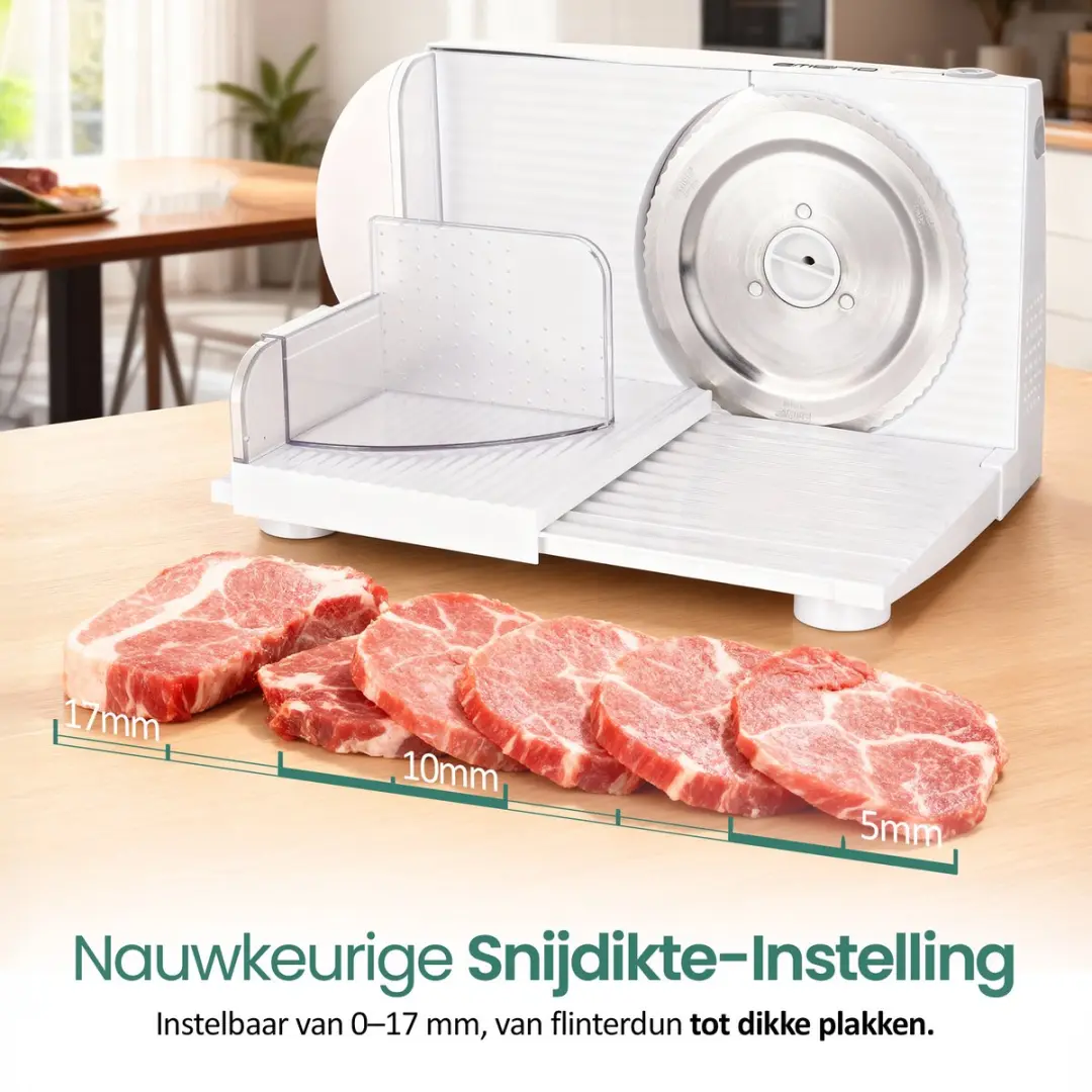 Emerio MS-125000 Snijmachine 100W - Wit