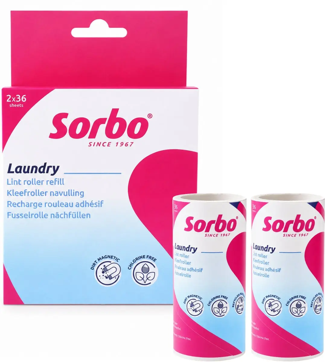 Sorbo Kledingroller Navulling