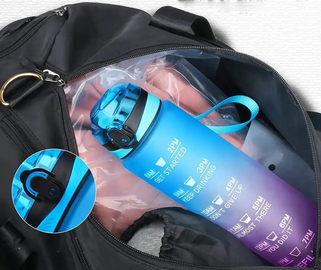 BK Rainbow Waterfles 1L - Kleurrijk