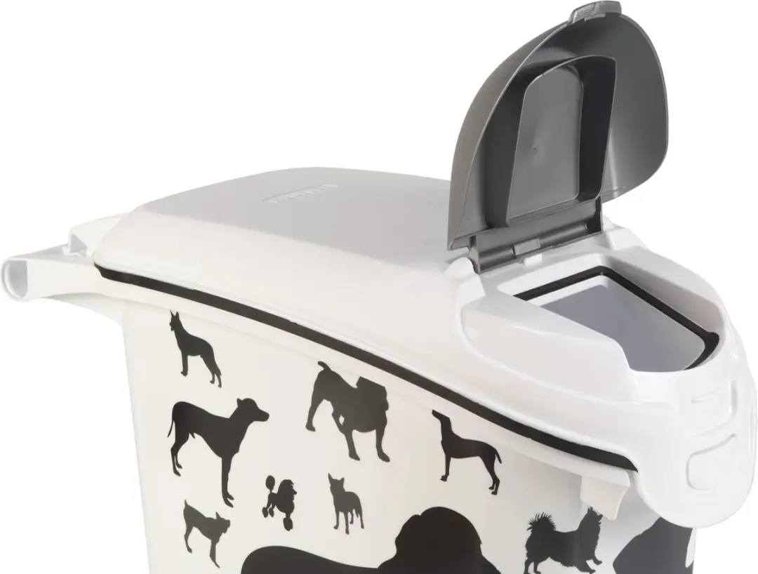 Curver Voedselcontainer Silhouette Hond 23L - Wit