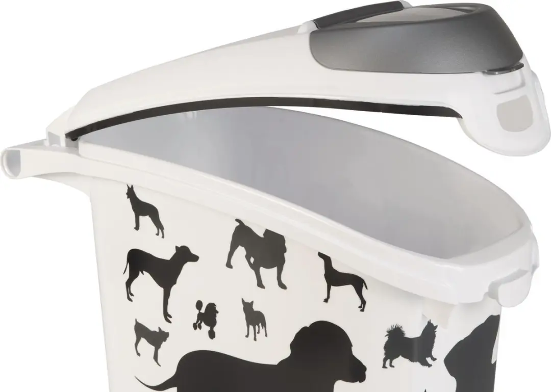 Curver Voedselcontainer Silhouette Hond 23L - Wit
