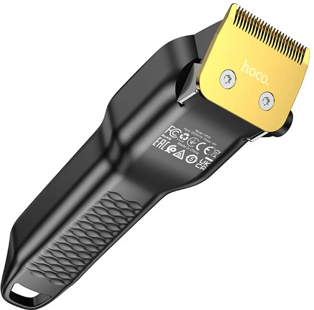 Hoco HP22 Baardtrimmer - USB Oplaadbaar - Zwart