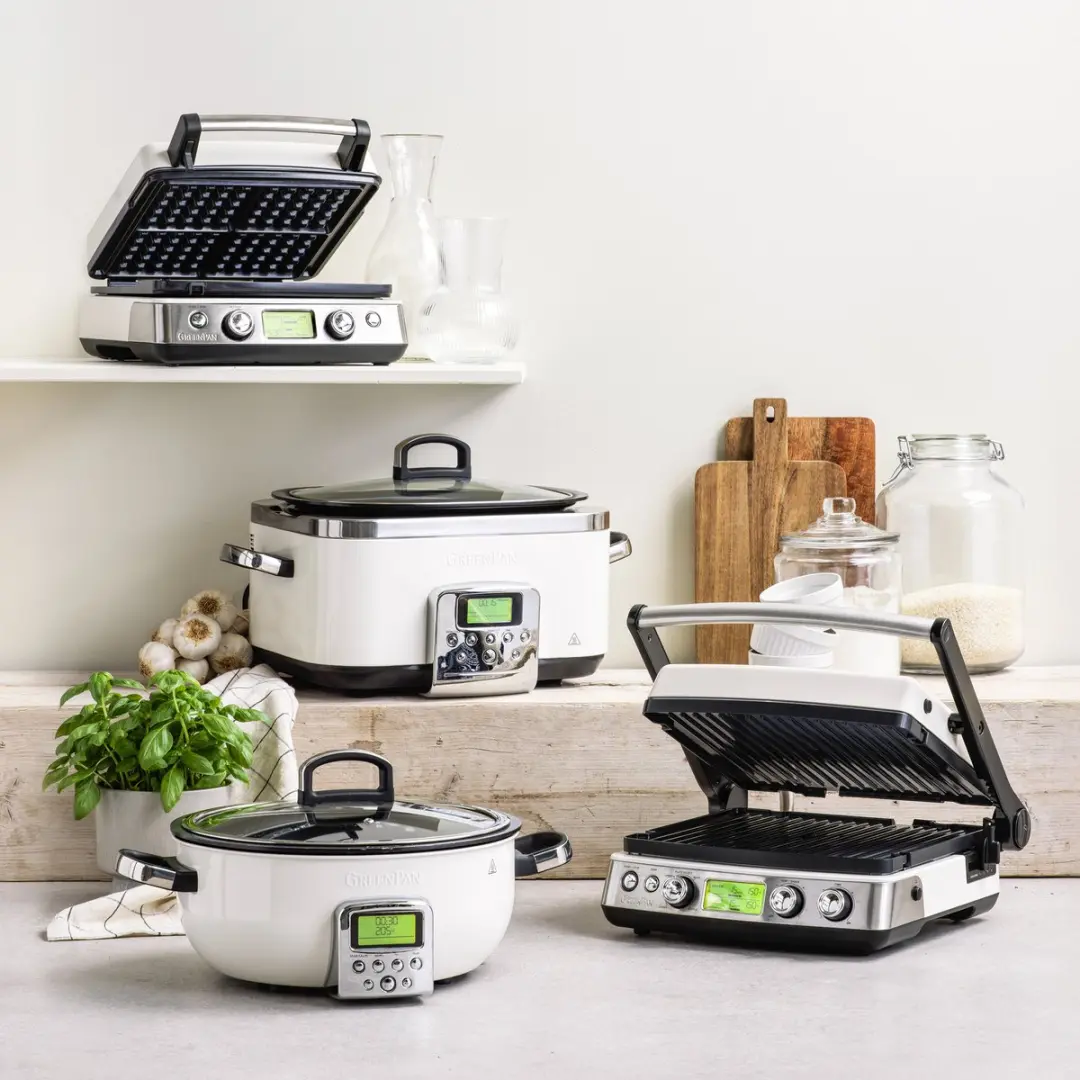 GreenPan Elite CC00509-001 Slowcooker 6L - 1350W - Roestvrij staal