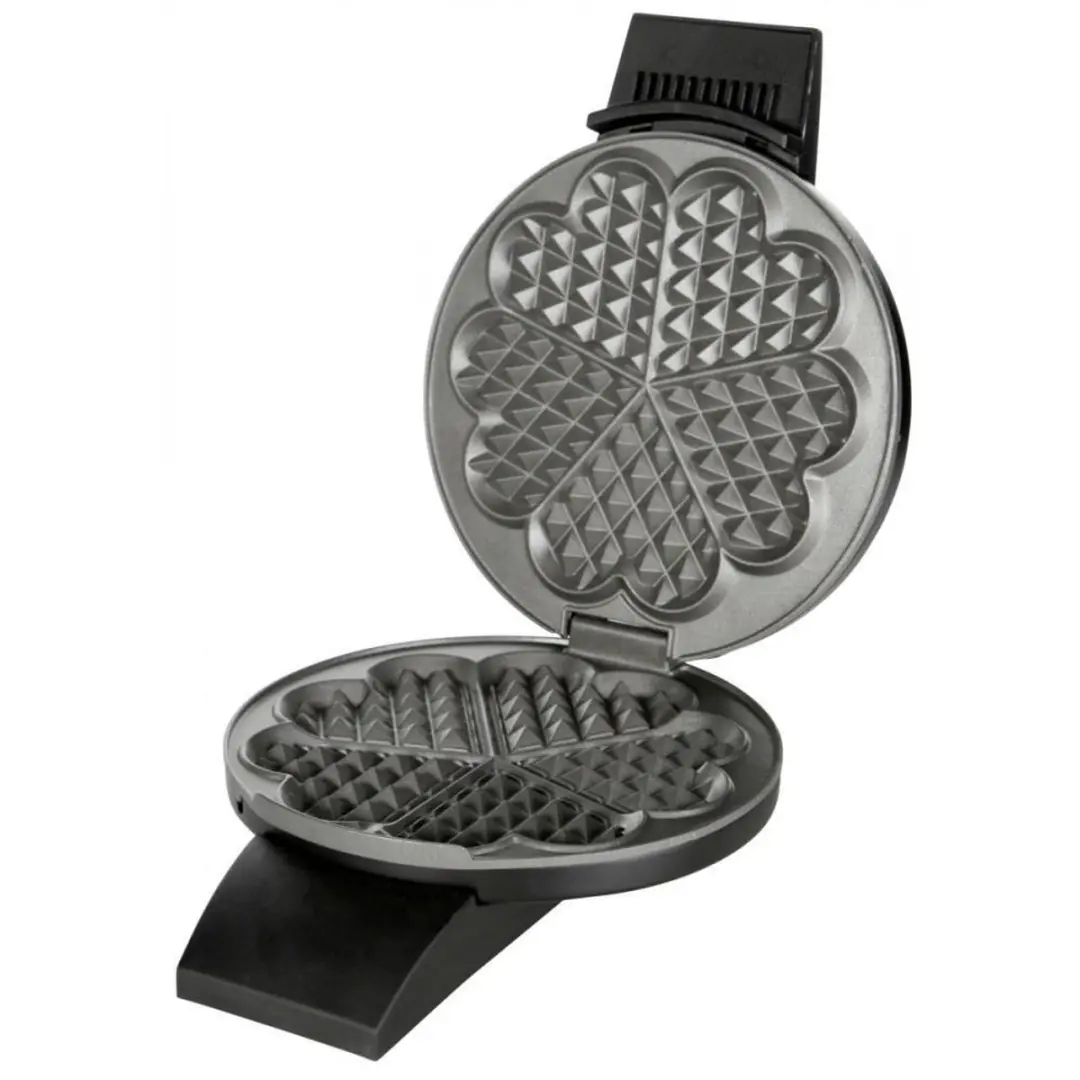 Cloer 1620 Wafelautomaat - Hartenwafels - 2 Platen - Kleurenmix