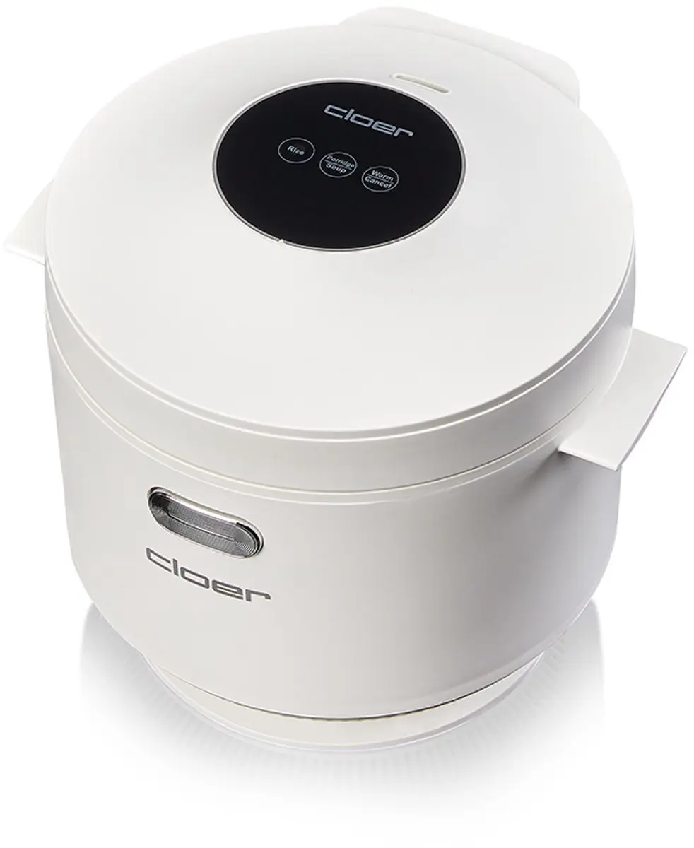 Cloer Rijstkoker 6831 - 1L - 350W - Wit