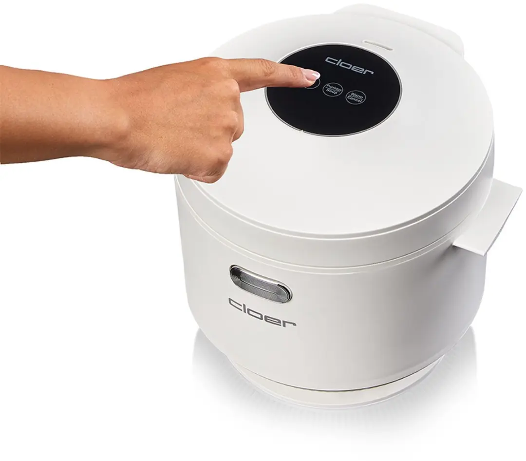 Cloer Rijstkoker 6831 - 1L - 350W - Wit