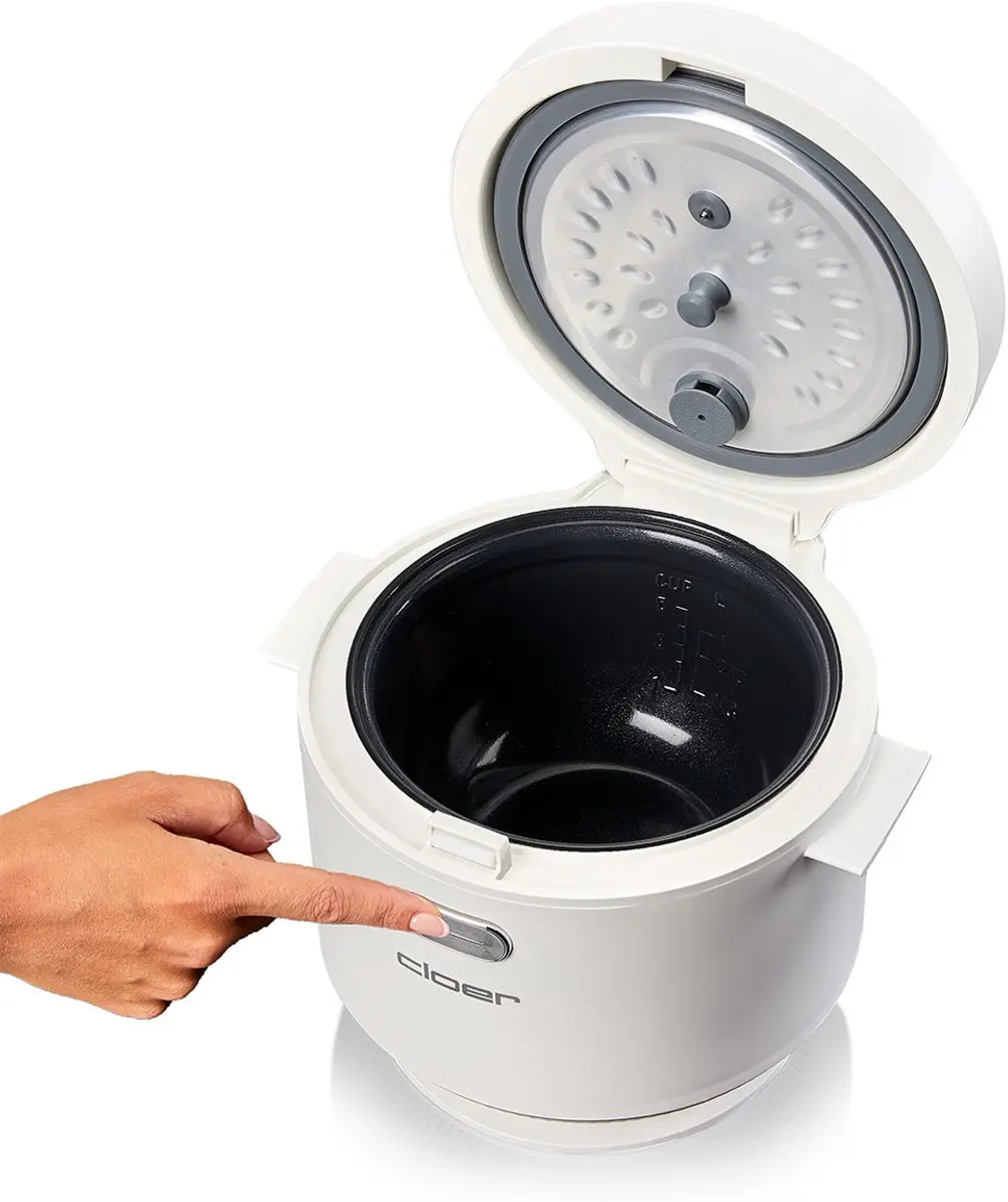 Cloer Rijstkoker 6831 - 1L - 350W - Wit