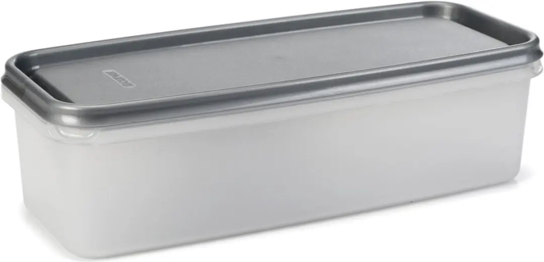 Curver Worst Bewaarbox Hond 32x13,5x9cm - Zilver/Transparant