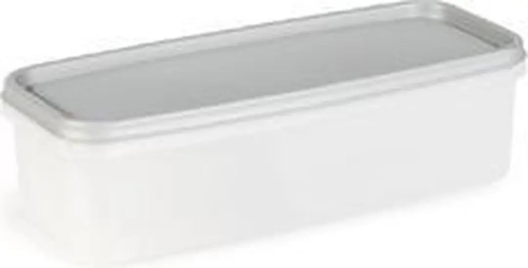 Curver Worst Bewaarbox Hond 32x13,5x9cm - Zilver/Transparant