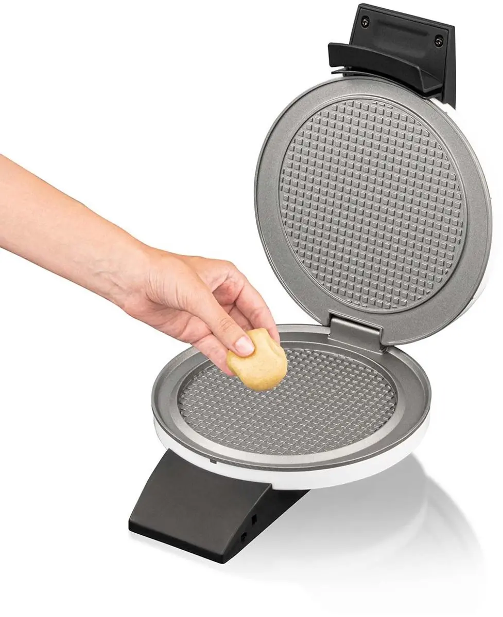 Cloer Stroopwafelijzer 1641S - 850W - 2 Platen - Wit