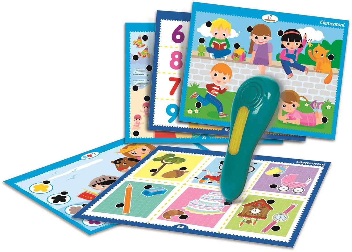 Clementoni Pratende Pen Educatief Observatie Spel 56607 - Multikleur