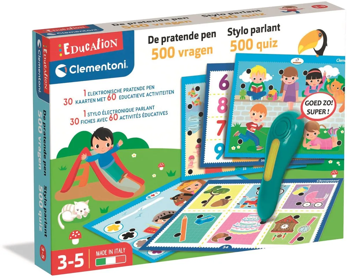 Clementoni Pratende Pen Educatief Observatie Spel 56607