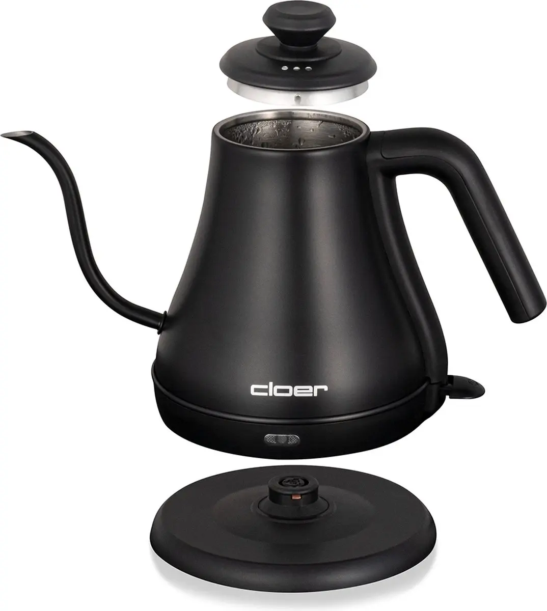 Cloer Waterkoker 4960 1000W - 0,8L - Zwart