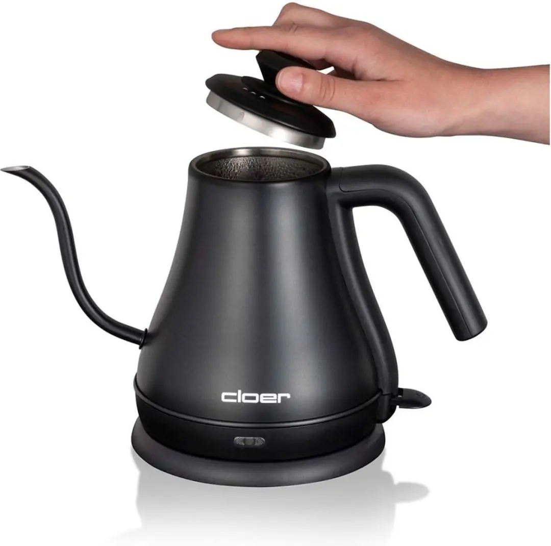 Cloer Waterkoker 4960 1000W - 0,8L - Zwart