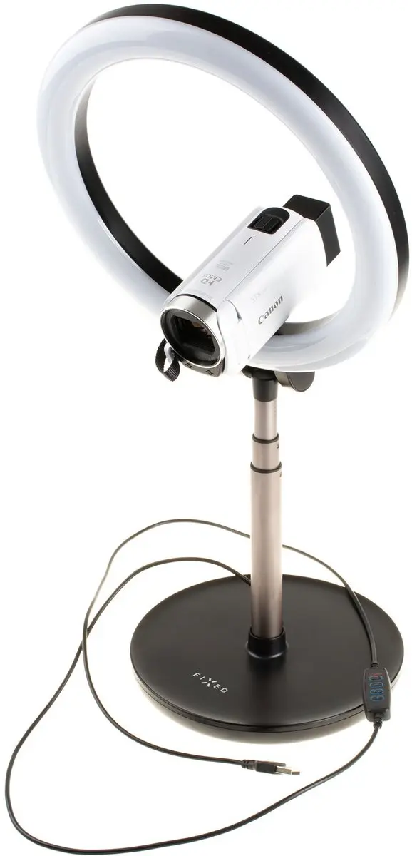 Fixed LED Ring Lite FIXLRL-BK - Ringverlichting 120 LED - Zwart - afbeelding 6 van 6