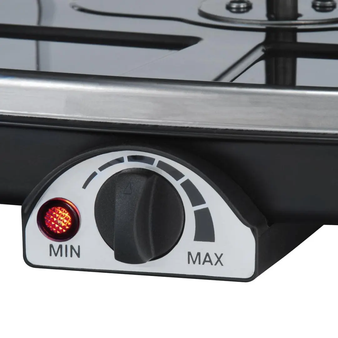 Cloer 6430 Steen-/Raclettegrill 1200W - 8 Personen