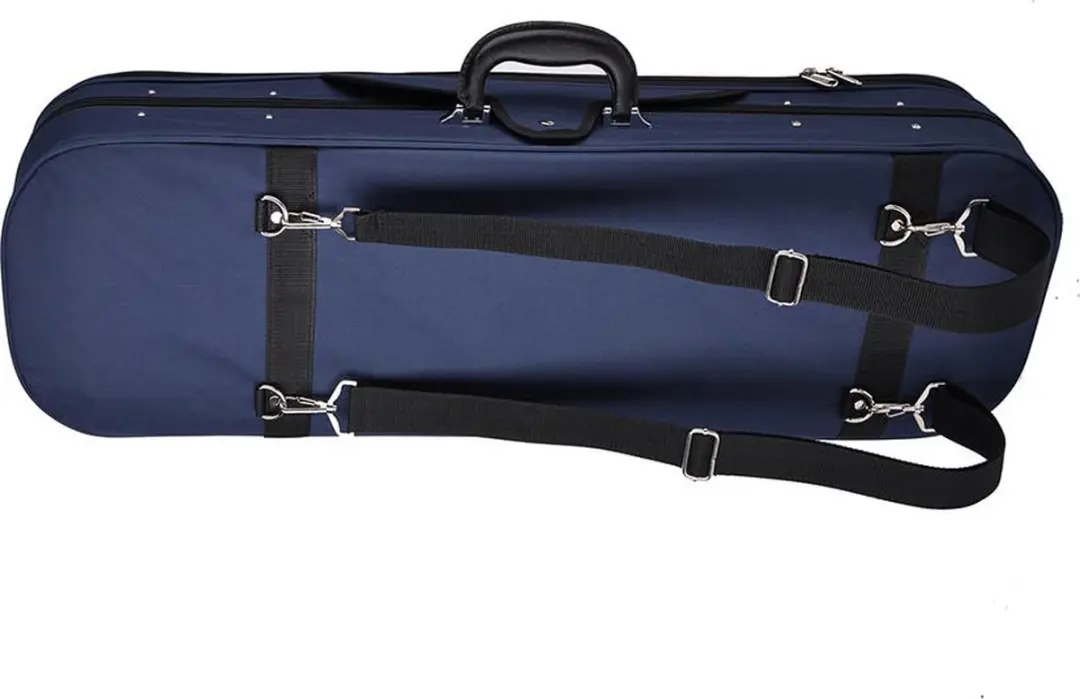 Leonardo VC-4112-BU Elementary Series Vioolkoffer 1/2 - Blauw