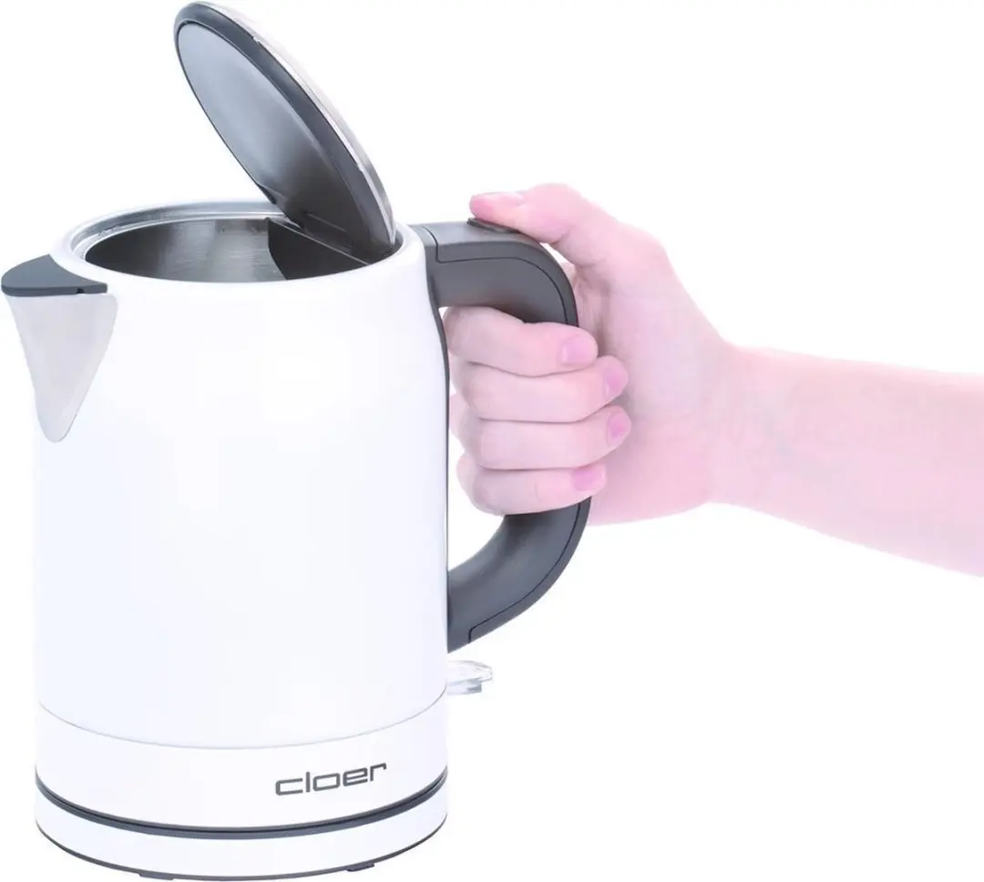 Cloer 4511 Waterkoker 1L - 2200W - Wit