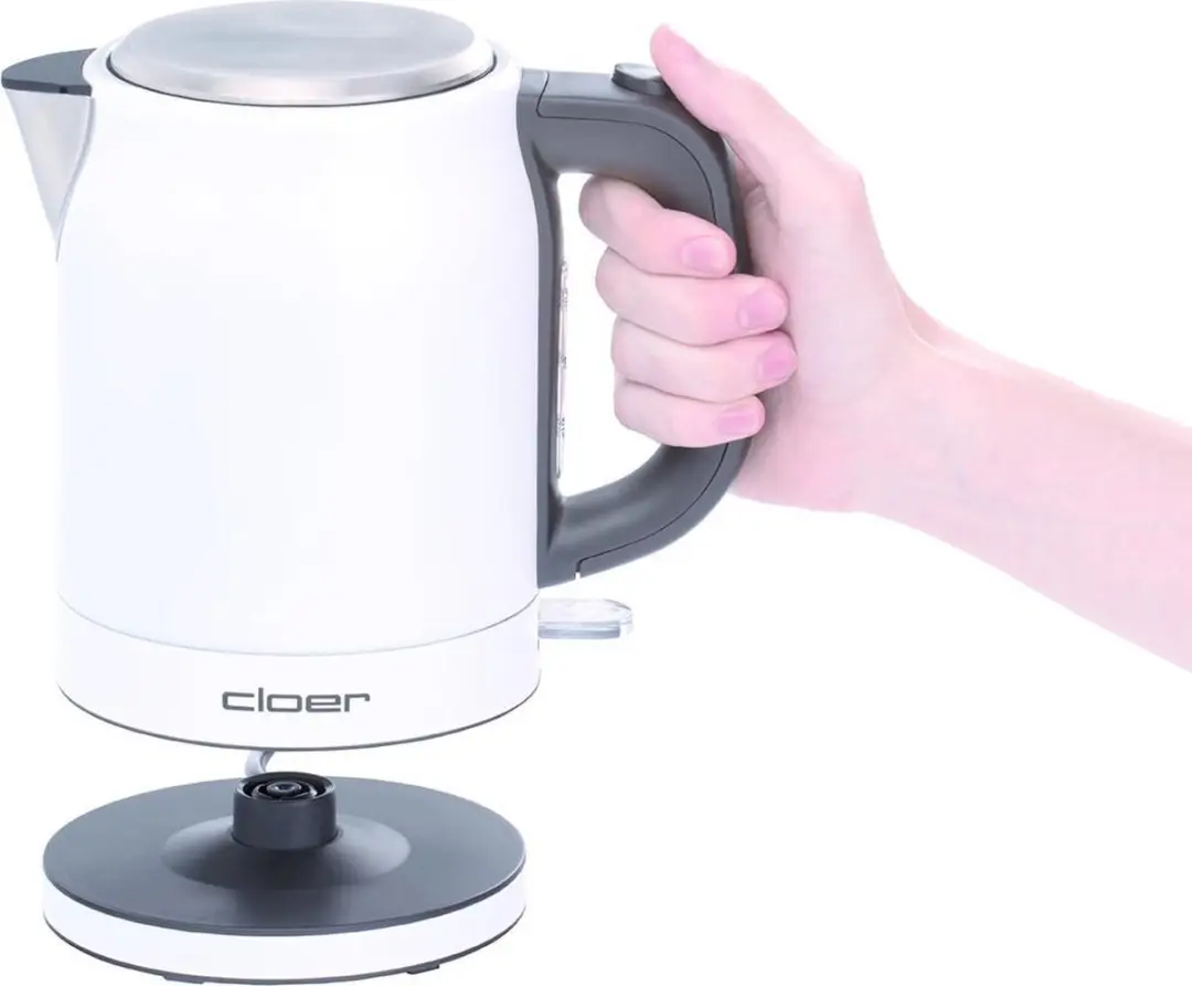 Cloer 4511 Waterkoker 1L - 2200W - Wit