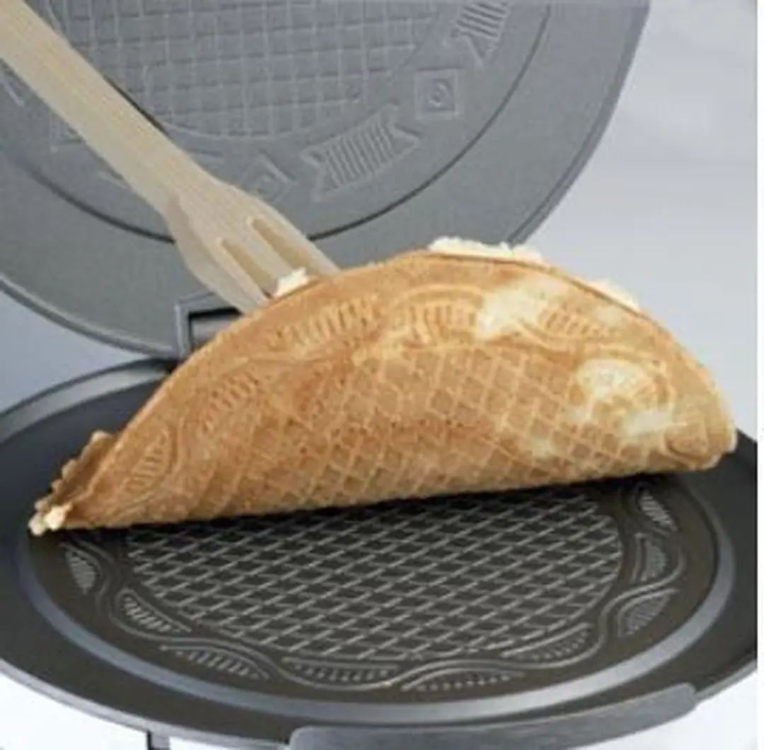 Cloer 281 Kniepertjesijzer - 800W - 1 Wafel - Wit