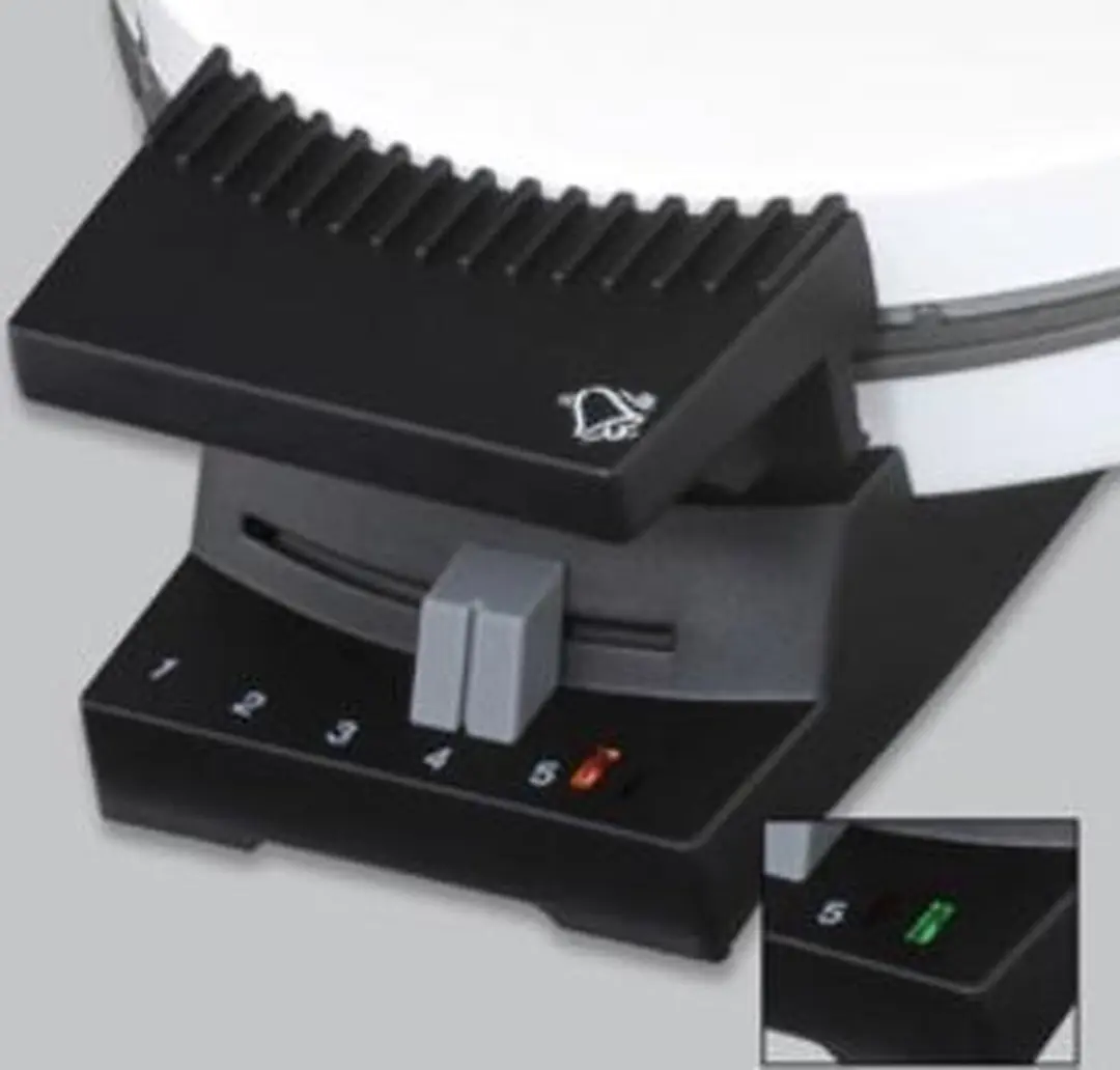 Cloer 281 Kniepertjesijzer - 800W - 1 Wafel - Wit
