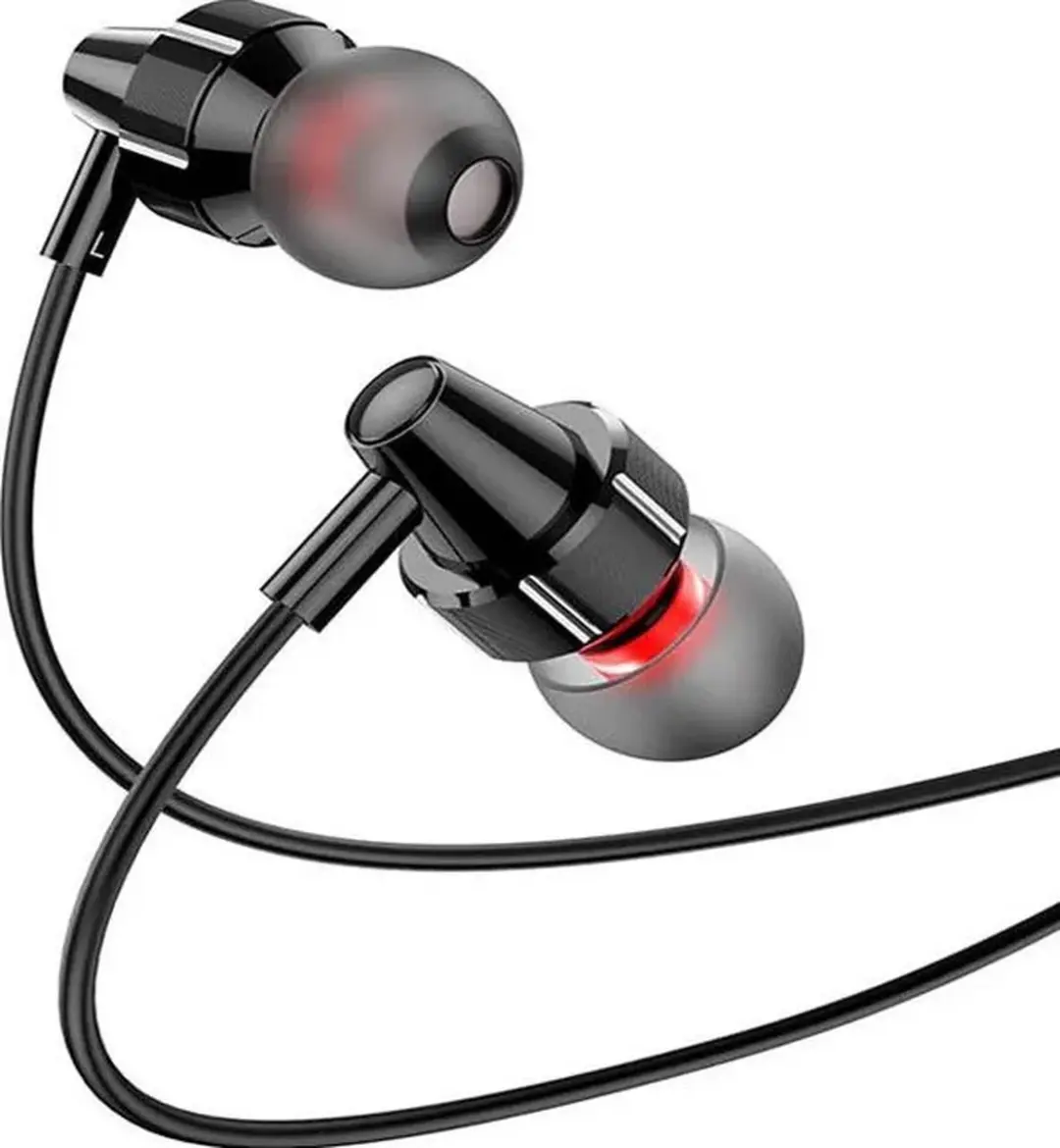 Hoco M90 Delight Oortelefoons - Draad - Zwart