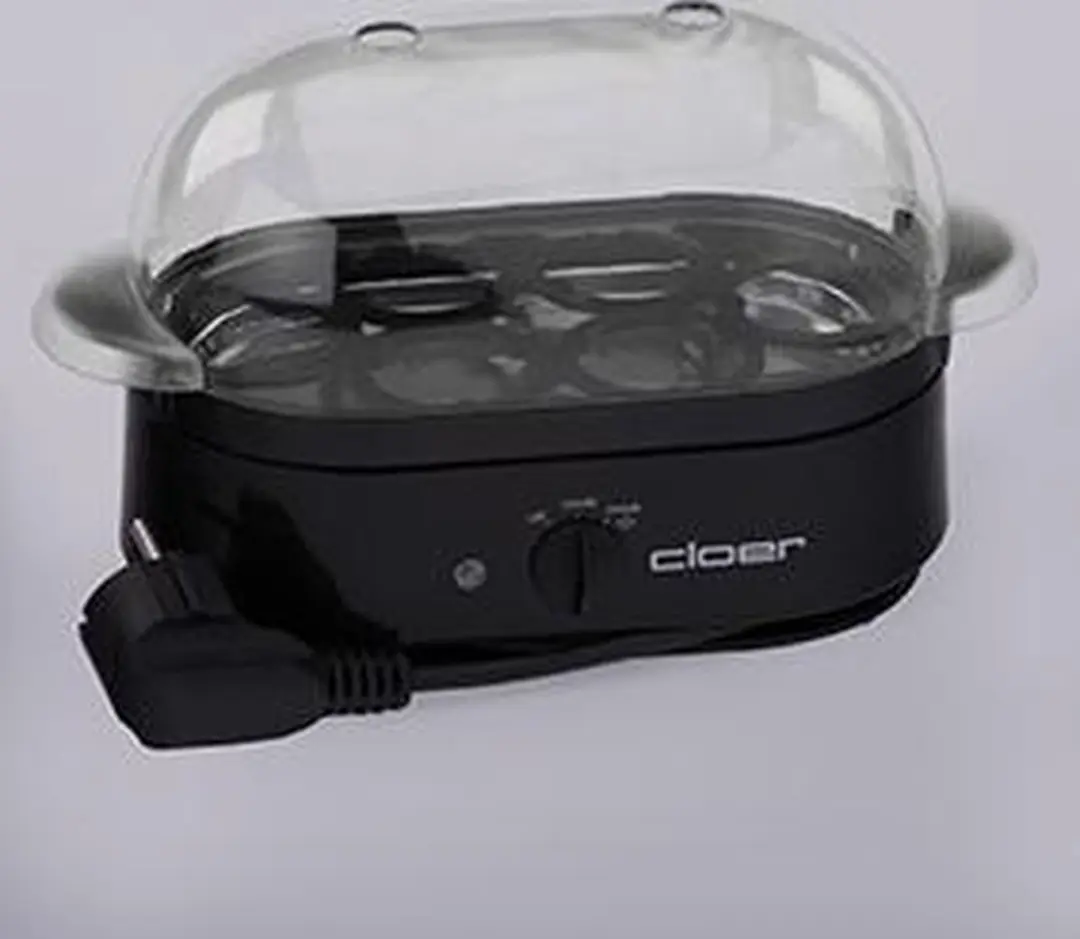 Cloer 6080 Eierkoker - 6 Stuks - 350W - Kleurenmix