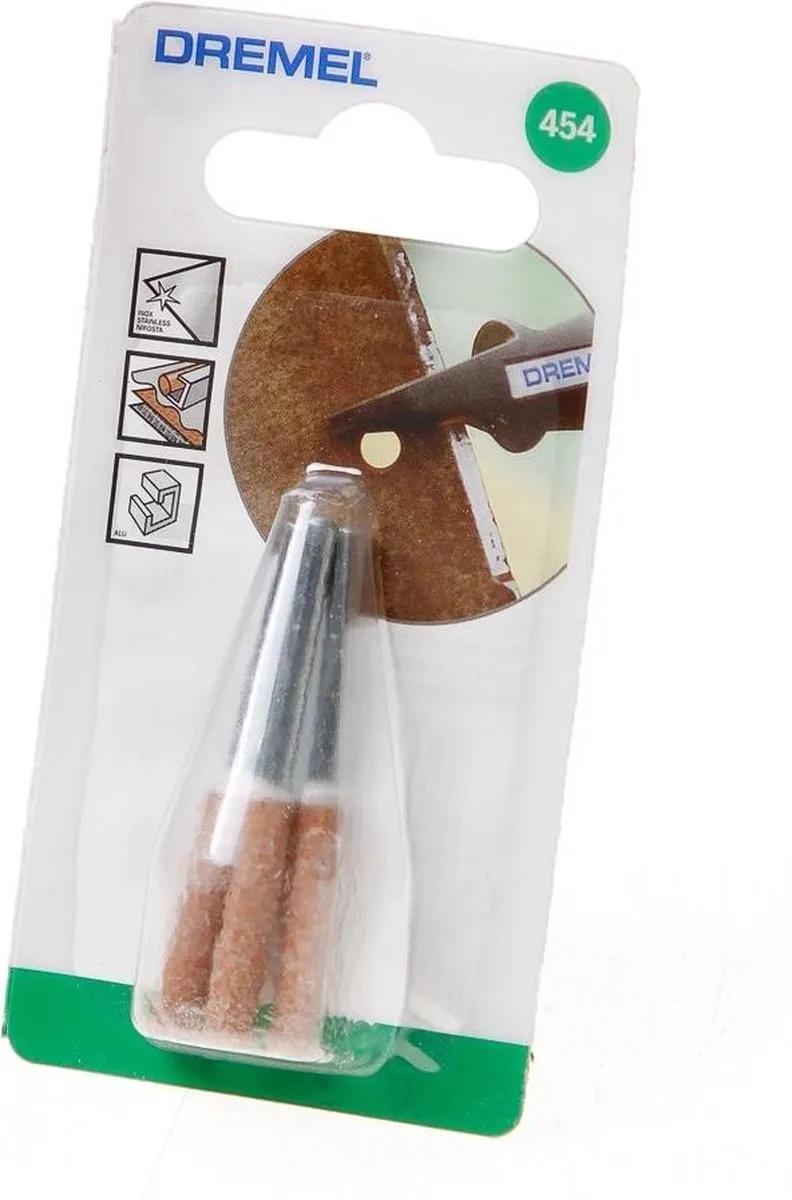 Dremel 455 Kettingzaag Slijpsteen - 3 Stuks