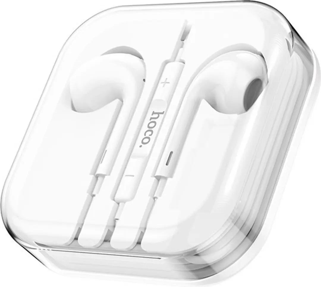 Hoco M1 Max Crystal M1 MC In-Ear Oordopjes - Wit