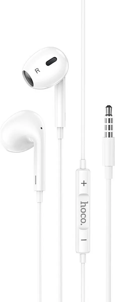 Hoco M1 Max Crystal M1 MC In-Ear Oordopjes - Wit