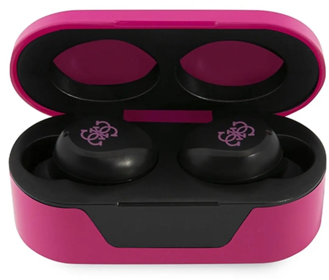 GUESS TWS 3666339128890 Bluetooth Hoofdtelefoon - Magenta