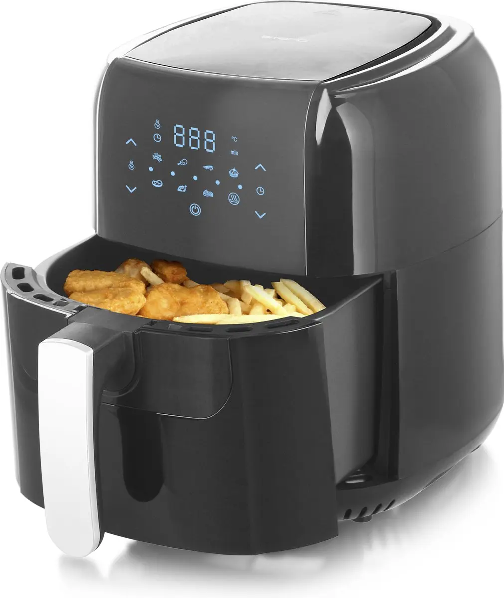 Emerio Smart Fryer AF-123544 - 1400W - 5.5L - Zwart