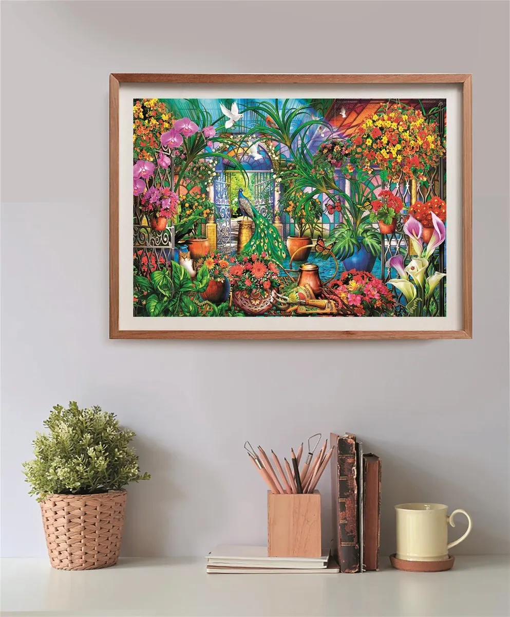Clementoni De Tuinbewakers Puzzel 500 Stuks - Multikleur